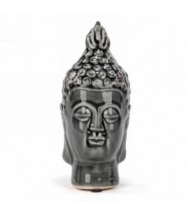 GRAY BUDDHA HEAD 3X3X7''