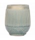 5X8'' RIBBED EFFECT VASE