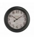 HORLOGE ASPECT BOIS 16''D