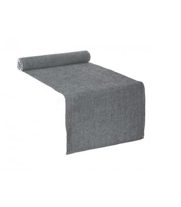 CHEMIN DE TABLE CÔTELÉ CHAMBRAY 13 X 54 POUCES