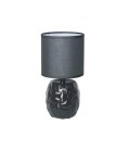 CERAMIC TABLE LAMP WITH SHADE 6.3 X 12.6''