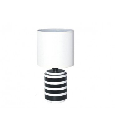 LAMPE DE TABLE EN CÉRAMIQUE AVEC ABAT-JOUR 5.9 × 11.8 POUCES