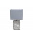 CERAMIC TABLE LAMP WITH SHADE SLAB MARBLE  7.10 × 4.35 × 12.60 in