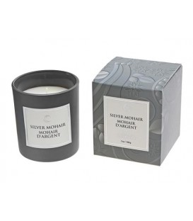 7 OZ LUXE SCENTED CANDLE IN GIFT BOX (SILVER MOHAIR)
