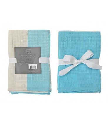 3 PACK DUAL WAFFLE DISH CLOTH SET