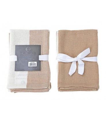 3 PACK DUAL WAFFLE DISH CLOTH SET