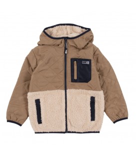 Solid quilted zip hoodie NANÖ