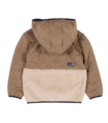 Solid quilted zip hoodie NANÖ