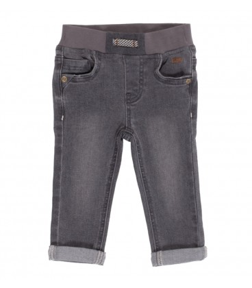 Jeans en denim extensible gris NANÖ