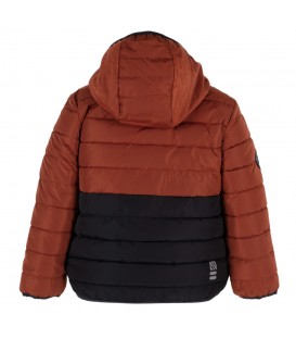 Manteau matelassé brun NANÖ