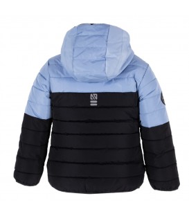 Manteau matelassé bleu NANÖ