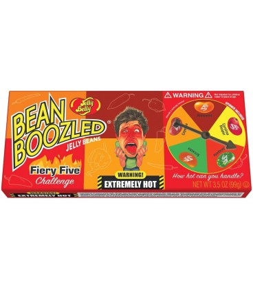 JELLY BELLY BEANBOOZLED FIRY FIVE SPINNER GIFT BOX