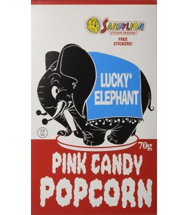 LUCKY ELEPHANT PINK POPCORN