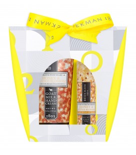 ORANGE BLOSSOM AND HONEY HAND CREAM AND LIP BALM GIFT SET