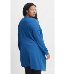 Blue Knitted cardigan FRANSA PLUS