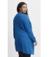 Blue Knitted cardigan FRANSA PLUS