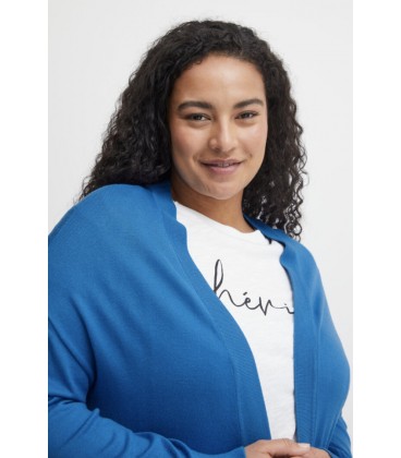 Cardigan bleu FRANSA PLUS