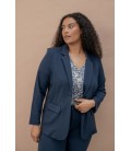 Blue blazer FRANSA PLUS