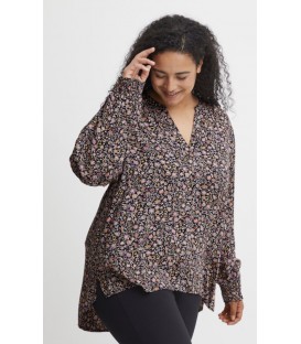 Blouse with short sleeve FRANSA PLUS