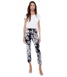 Pantalon à fleurs UP!