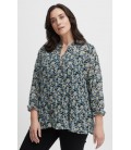 Blouse with short sleeve FRANSA PLUS