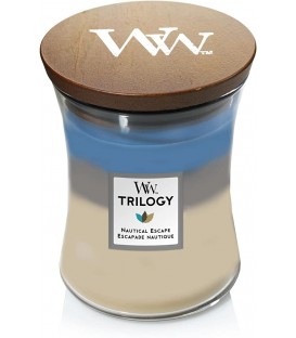 MEDIUM CRACKLING CANDLE WOODWICK TRILOGY NAUTICAL