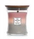 MEDIUM CRACKLING CANDLE WOODWICK TRILOGY SHORLINE