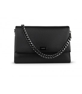 Le Victoria - Sac à main 3-en-1 en cuir vegan noir LAMBERT