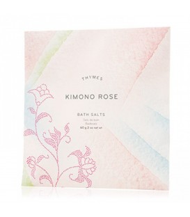 KIMONO ROSE SEL DE BAIN