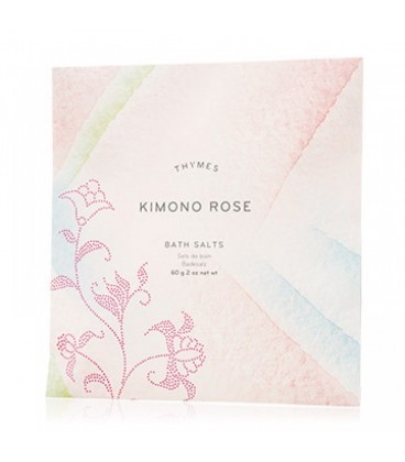 KIMONO ROSE SEL DE BAIN