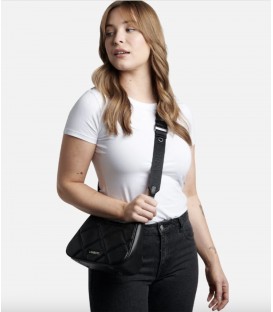 The Alexa - Black Vegan Leather Crossbody Phone Case