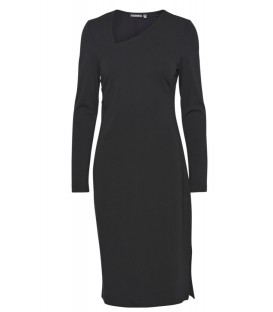 Robe chic noir LANO FRANSA