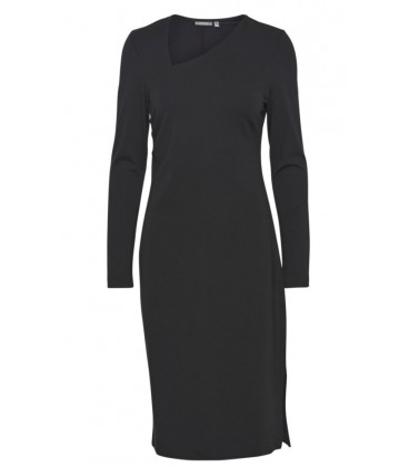 Robe chic noir LANO FRANSA