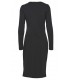 Robe chic noir LANO FRANSA