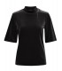 Black velvet t-shirt B.YOUNG