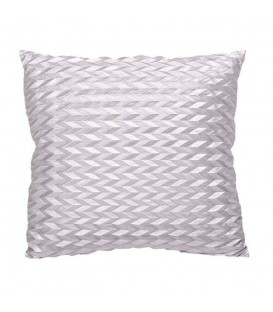 Silver quartz cushion