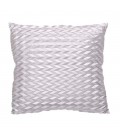 Silver quartz cushion