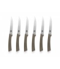 Stainless steel steak knives RICARDO