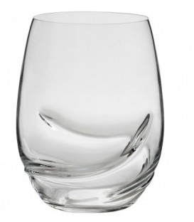 Set of 2 stemless wine glass OXYGEN