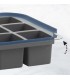 Squared ice cube tray