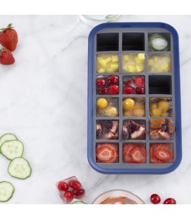 Squared ice cube tray