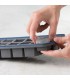 Squared ice cube tray