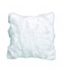 Cushion in real fur white rabbit ALE