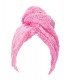 Serviette turban sèche cheveux