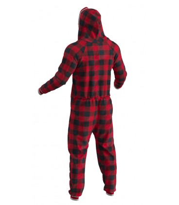 Pyjama pour adulte rouge POOK