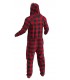 POOK Onesie Adult Red