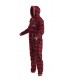 Pyjama pour adulte rouge POOK