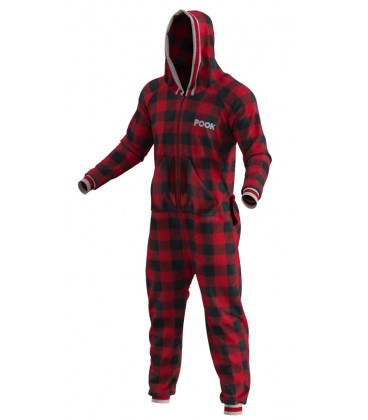 POOK Onesie Adult Red