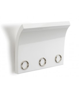 Magnetic key panel and letter WHITE