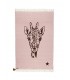 Tapis rose girafe GYPSY